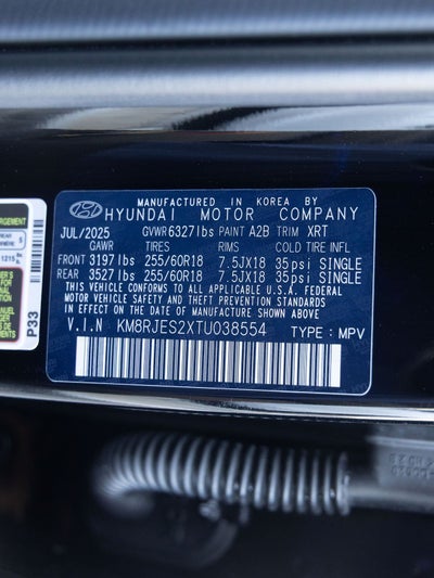 2026 Hyundai Palisade XRT Pro