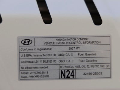 2027 Hyundai Palisade Hybrid Calligraphy