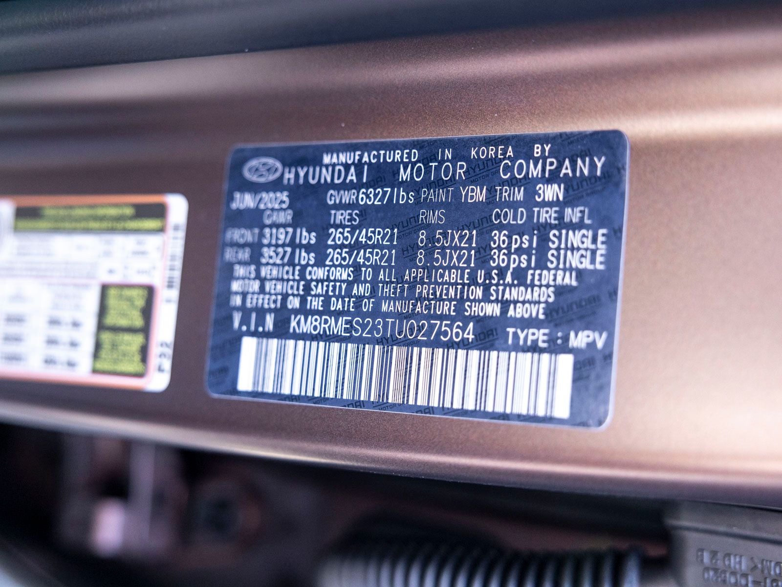 2026 Hyundai Palisade Calligraphy