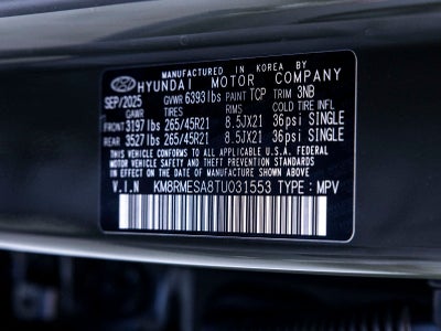 2026 Hyundai Palisade Hybrid Calligraphy