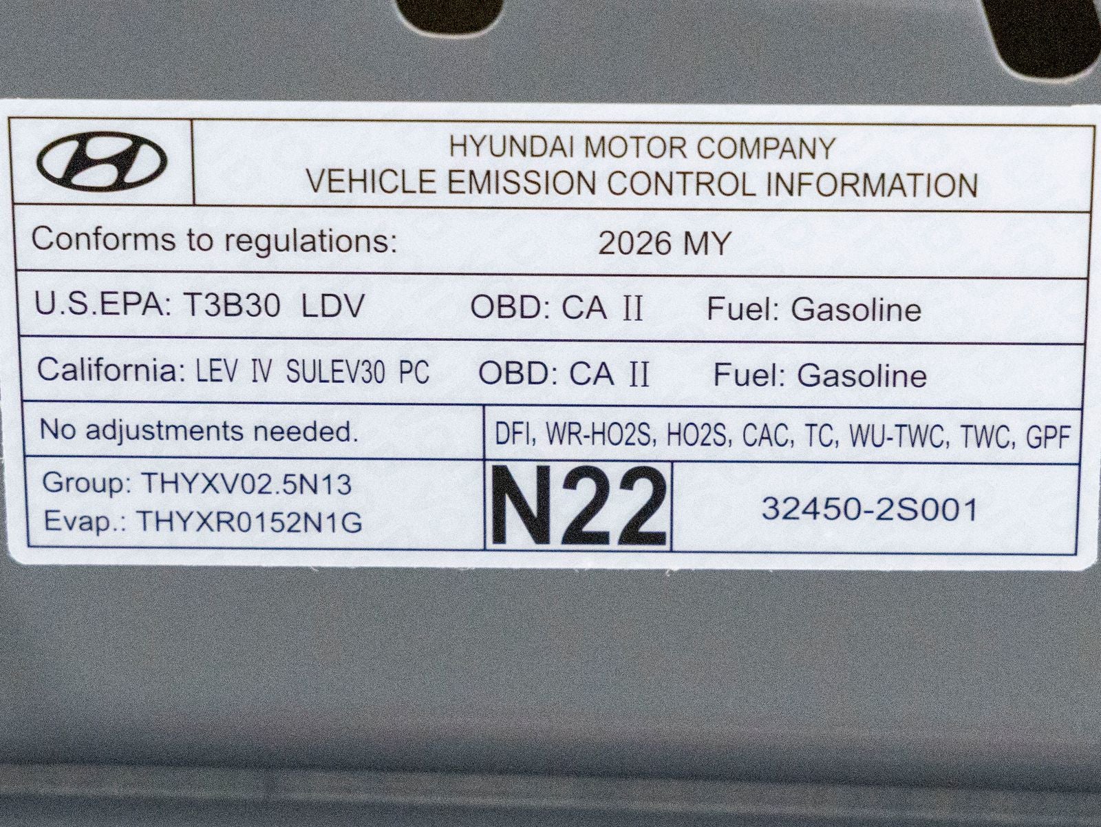 2026 Hyundai Palisade Hybrid Calligraphy