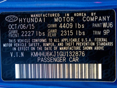 2016 Hyundai Genesis Coupe 3.8 Ultimate ULTIMATE