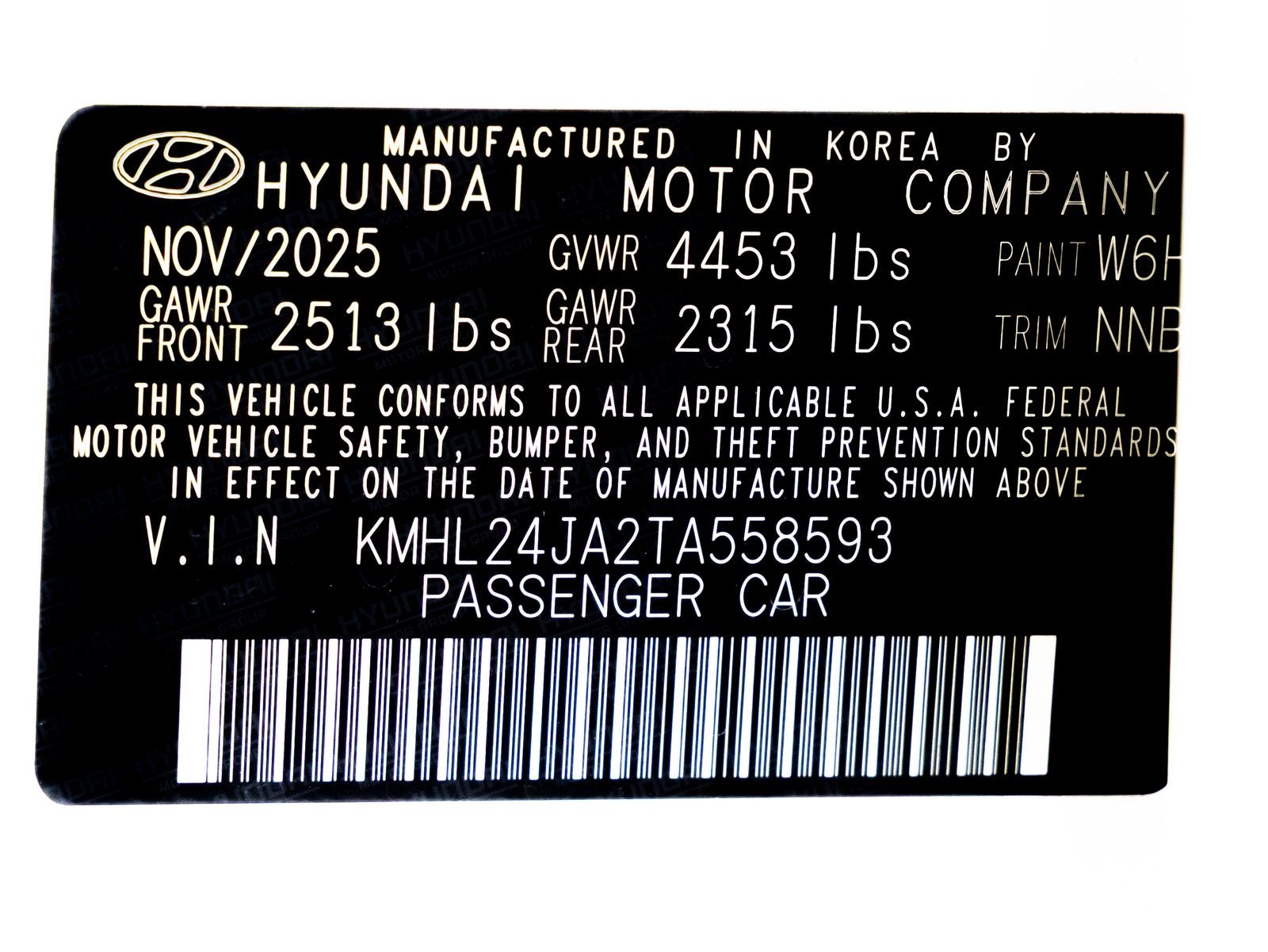 2026 Hyundai Sonata SE