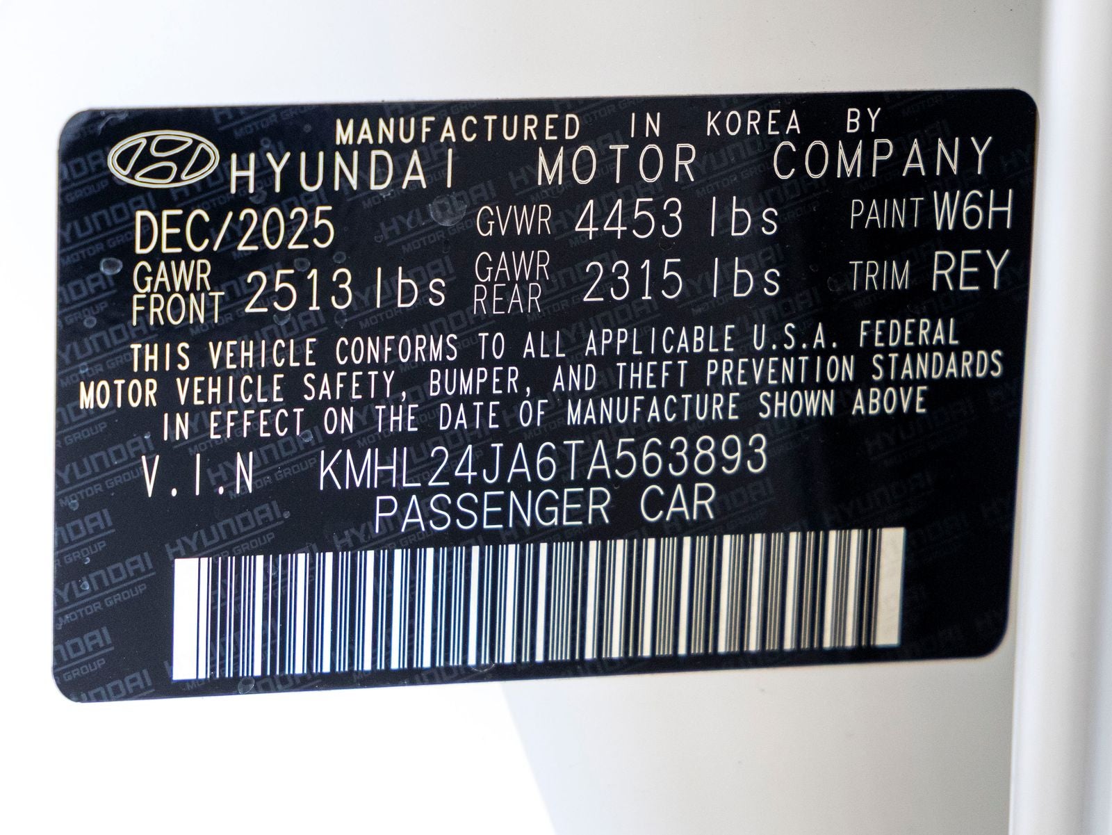 2026 Hyundai Sonata SE