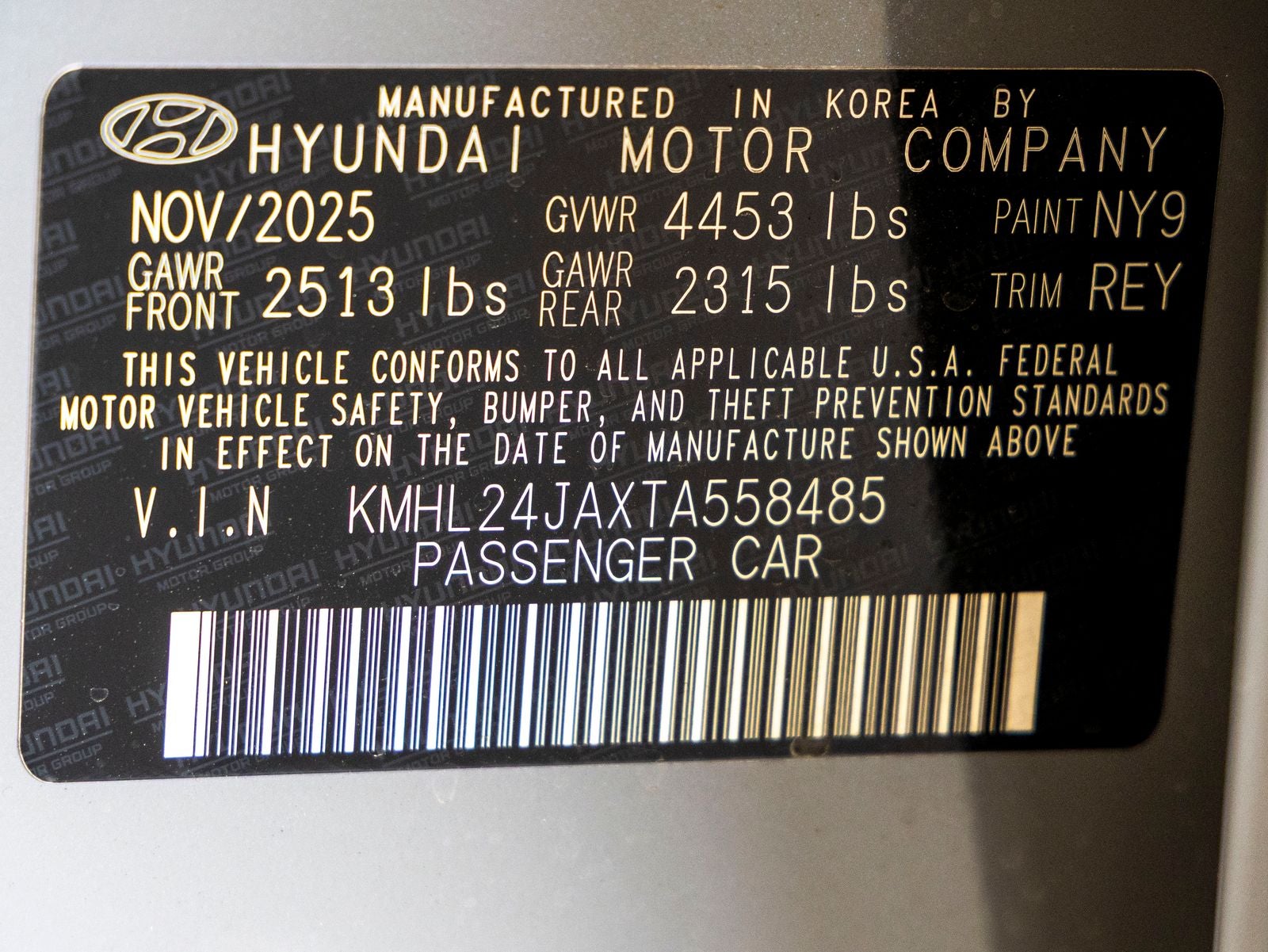 2026 Hyundai Sonata SE