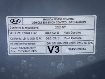 2026 Hyundai Sonata N Line