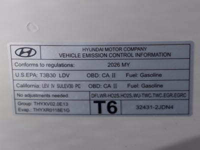 2026 Hyundai Sonata Hybrid Limited