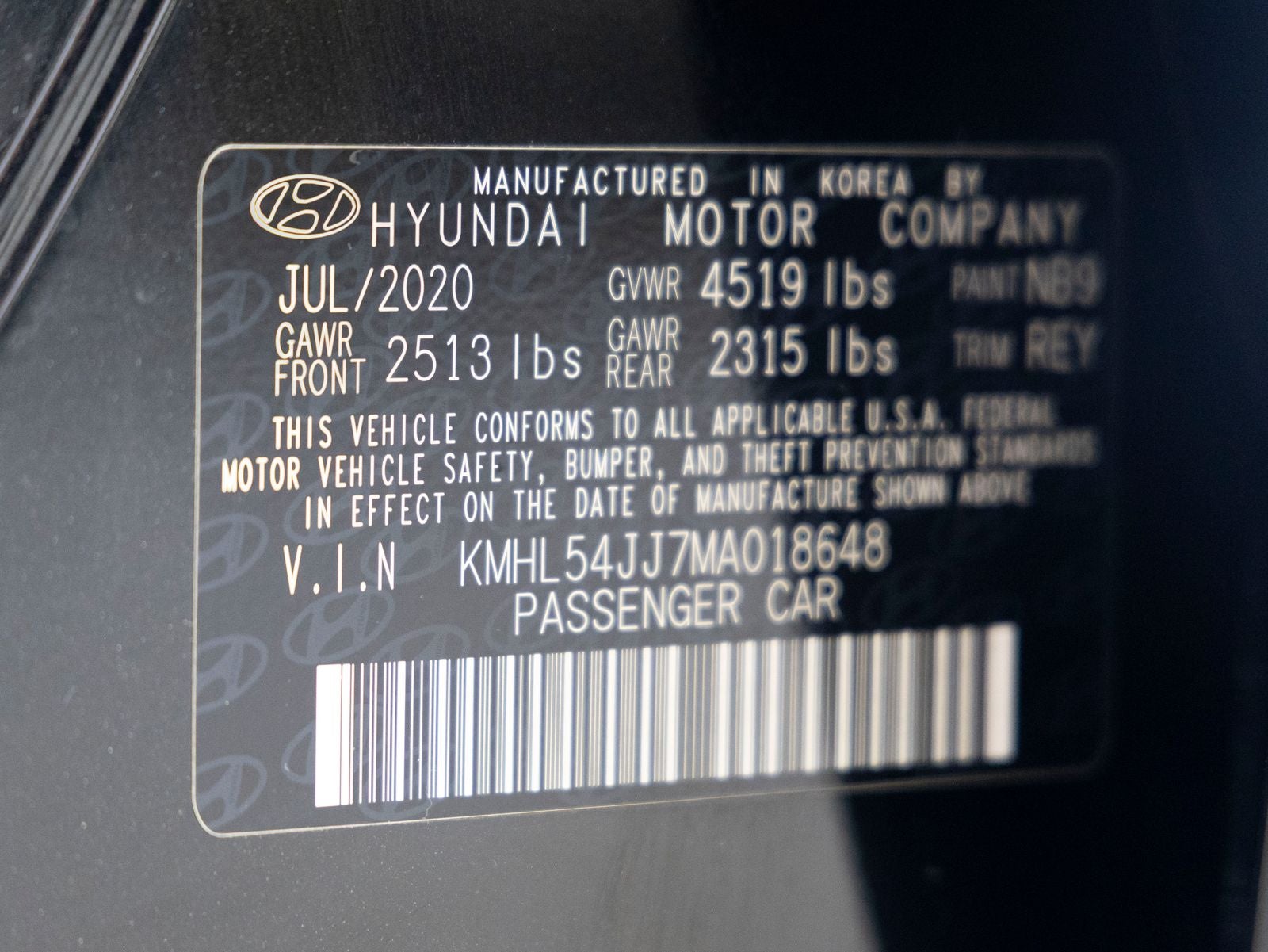 2021 Hyundai Sonata Hybrid Limited