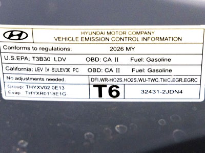 2026 Hyundai Sonata Hybrid Limited