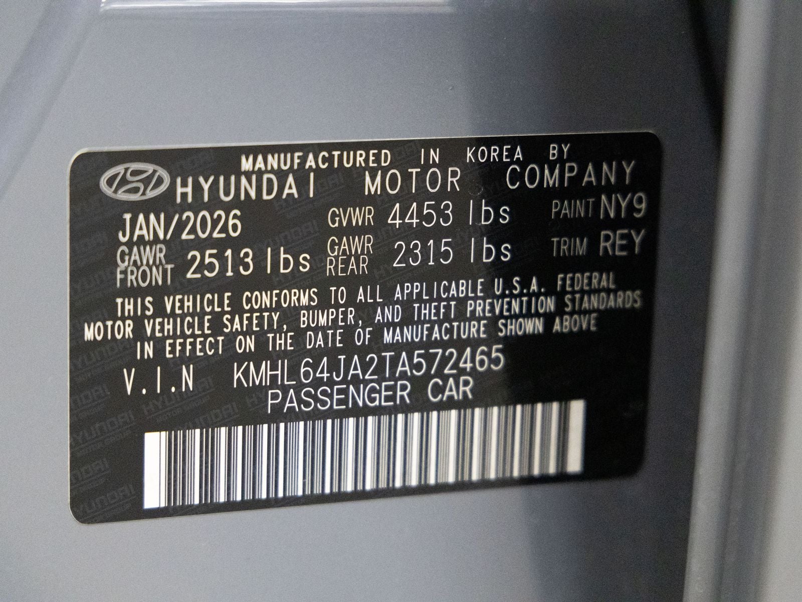2026 Hyundai Sonata SEL Sport