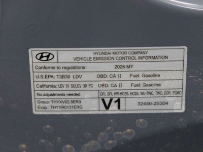 2026 Hyundai Sonata SEL Sport