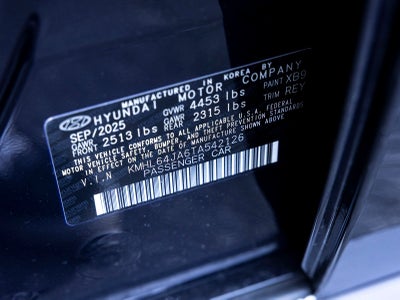 2026 Hyundai Sonata SEL Sport