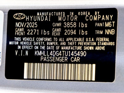 2026 Hyundai Elantra SE