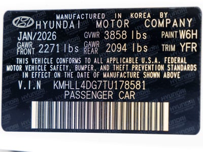 2026 Hyundai Elantra SE