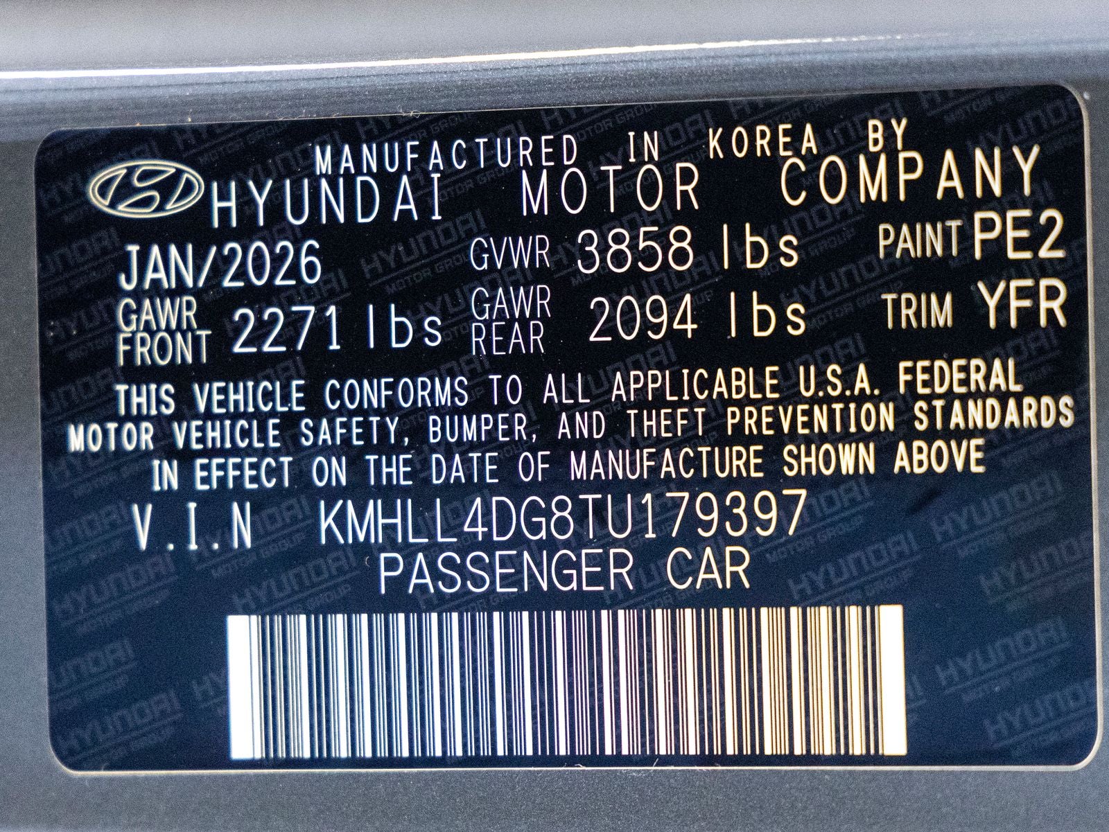 2026 Hyundai Elantra SE