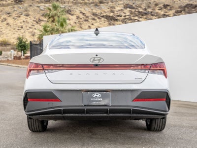 2026 Hyundai Elantra Hybrid Blue