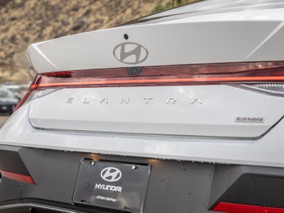 2026 Hyundai Elantra Hybrid Blue
