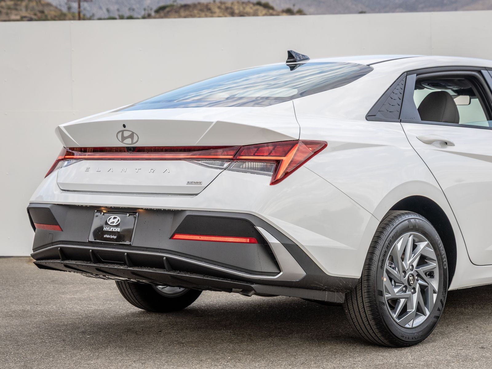 2026 Hyundai Elantra Hybrid Blue