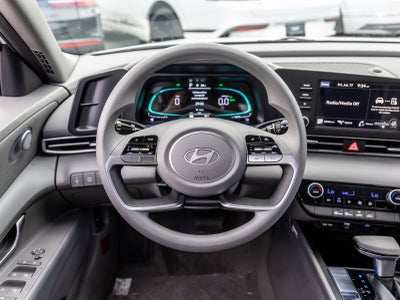 2026 Hyundai Elantra Hybrid Blue