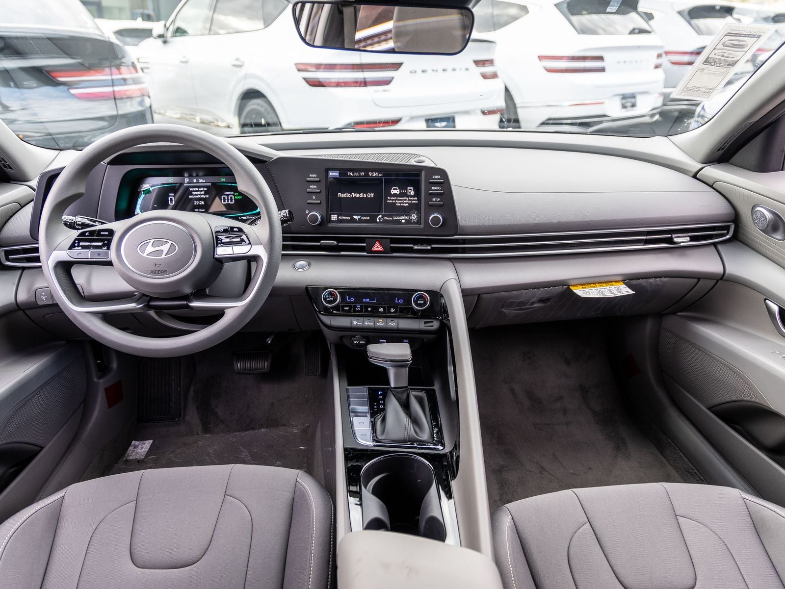 2026 Hyundai Elantra Hybrid Blue