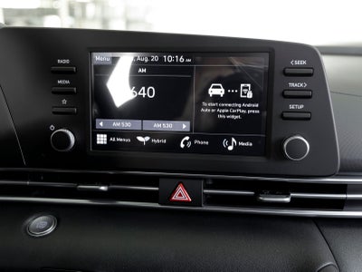 2026 Hyundai Elantra Hybrid Blue