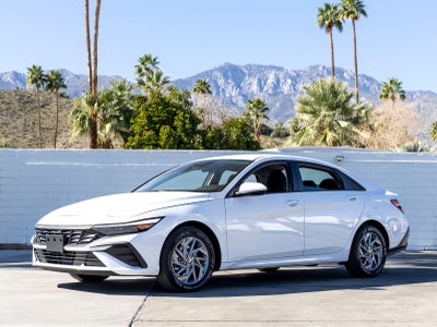 2026 Hyundai Elantra Hybrid Blue