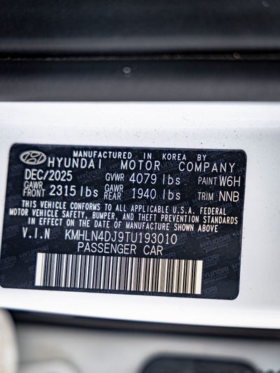 2026 Hyundai Elantra Hybrid Limited
