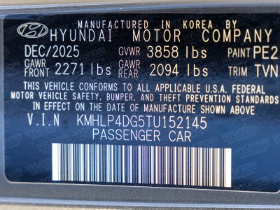 2026 Hyundai Elantra Limited