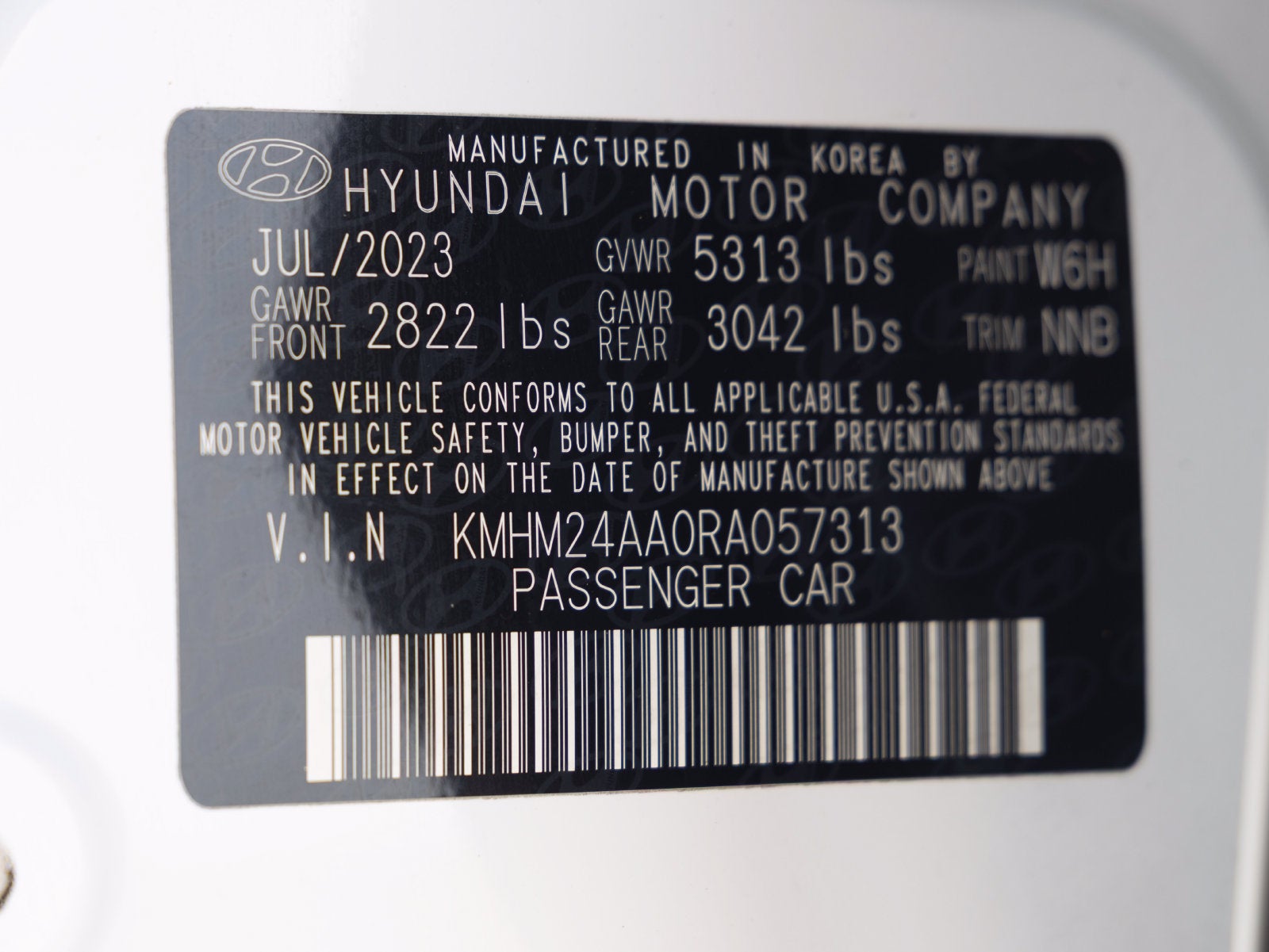2024 Hyundai IONIQ 6 SE