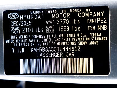 2026 Hyundai Venue SE