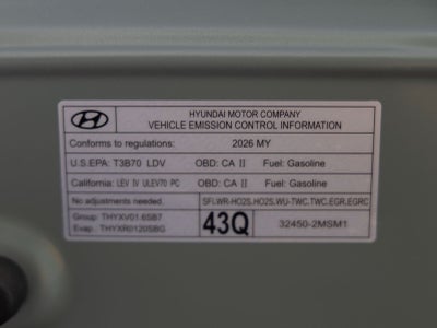 2026 Hyundai Venue SEL