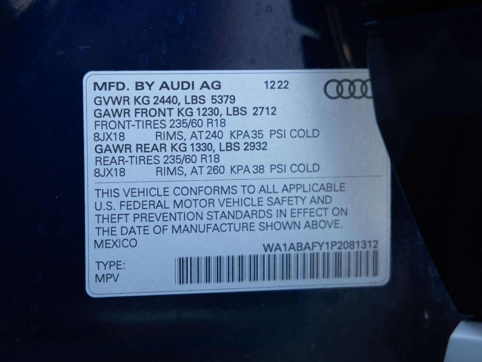 2023 Audi Q5 40 Premium quattro