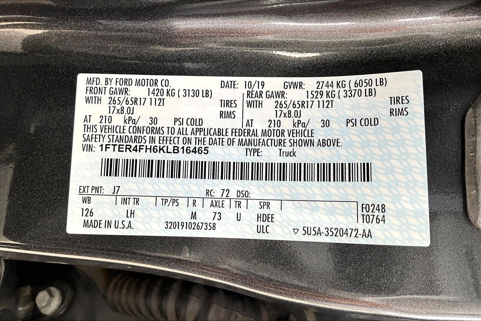 2019 Ford Ranger XLT