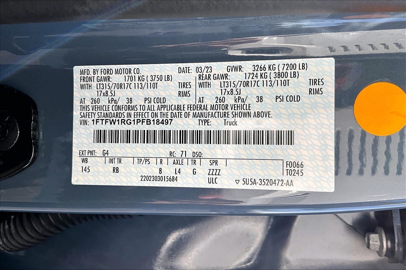 2023 Ford F-150 Raptor