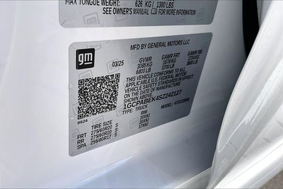 2025 Chevrolet Silverado 1500 Custom