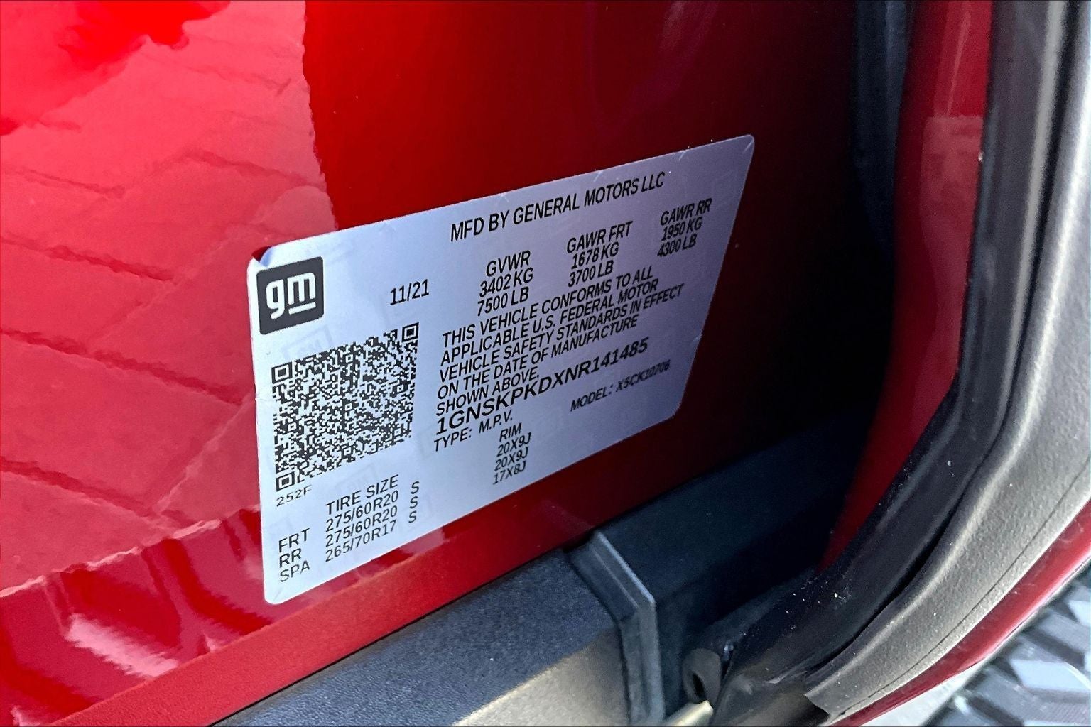 2022 Chevrolet Tahoe Z71