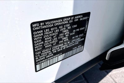 2023 Volkswagen Atlas 3.6L V6 SE w/Technology