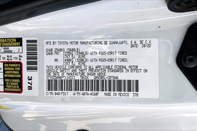 2023 Toyota Tacoma TRD Sport V6