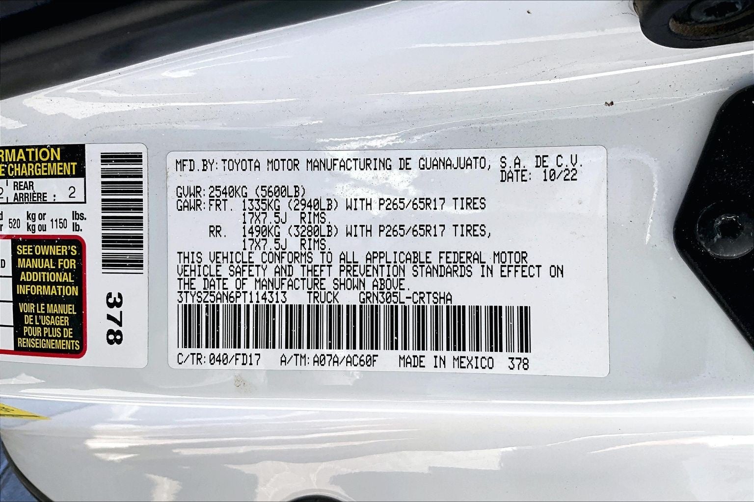 2023 Toyota Tacoma TRD Sport V6