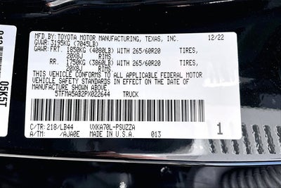 2023 Toyota Tundra 1794