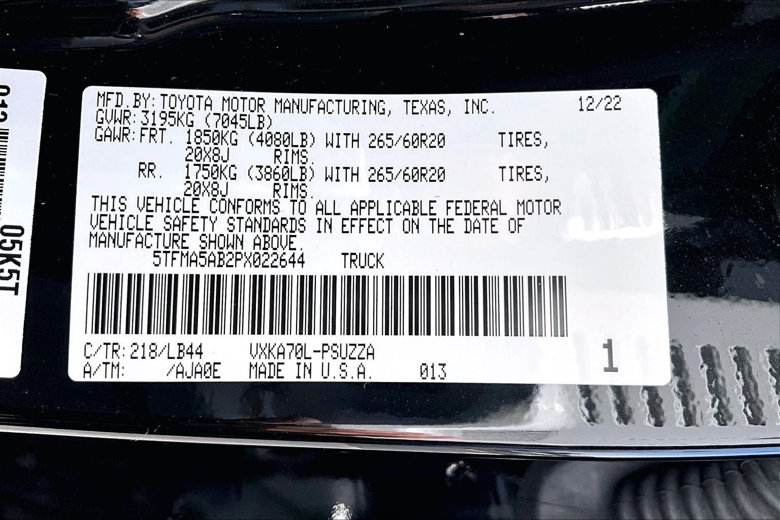 2023 Toyota Tundra 1794