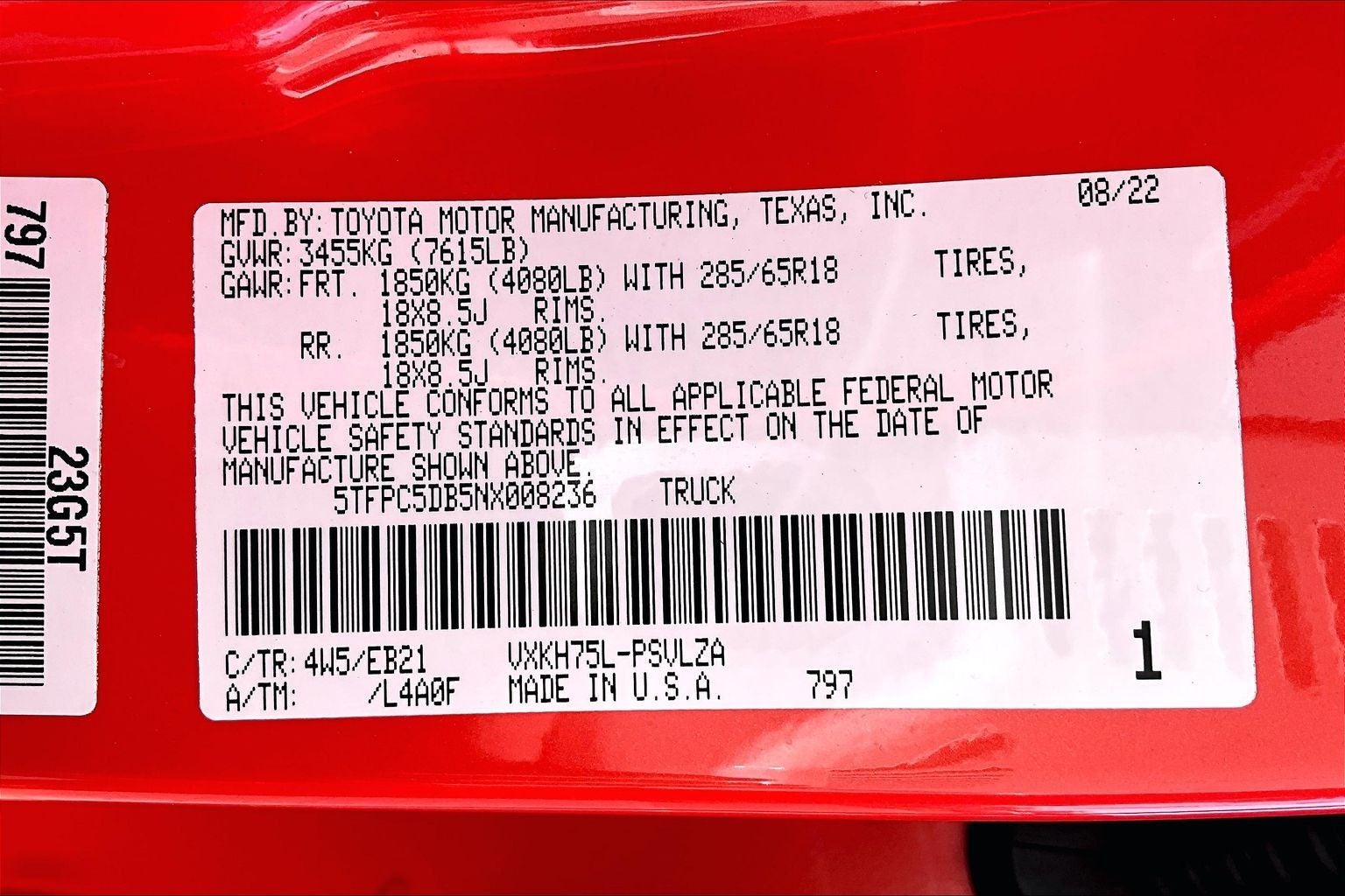 2022 Toyota Tundra Hybrid TRD Pro