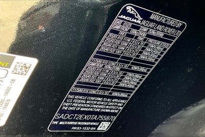 2026 Jaguar F-PACE P250 R-Dynamic S