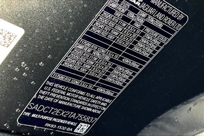 2026 Jaguar F-PACE P250 R-Dynamic S