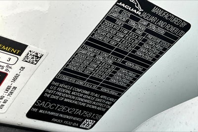 2026 Jaguar F-PACE P250 R-Dynamic S