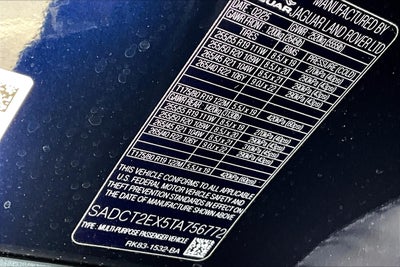 2026 Jaguar F-PACE P250 R-Dynamic S