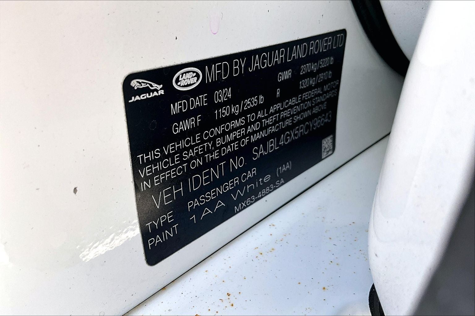 2024 Jaguar XF R-Dynamic SE