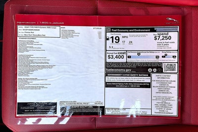 2024 Jaguar F-TYPE P450