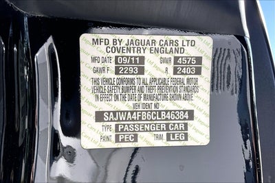2012 Jaguar XK Base