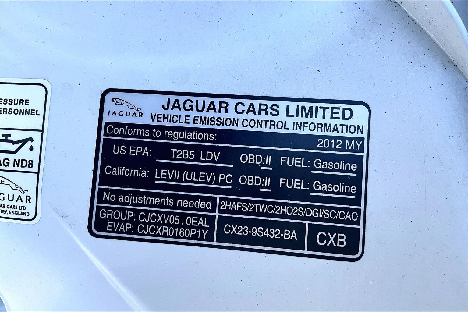 2012 Jaguar XK XKR-S